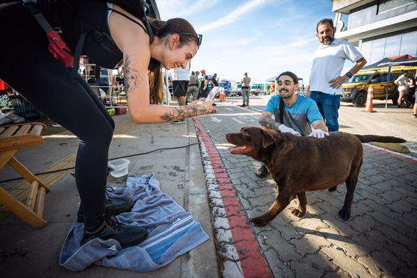 Resgate de pessoas e animais durante calamidade pública enchentes inundações forte chuva estado brasileiro Porto alegre Rio Grande do Sul RS - Metrópoles