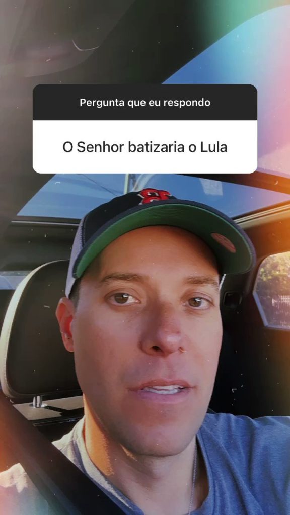 André Valadão responde sobre batizar Lula: ‘Uns 30 segundos debaixo d’água’