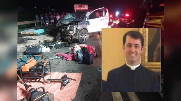 Padre dirigia caminhonete envolvida em acidente trágico que matou 4 jovens