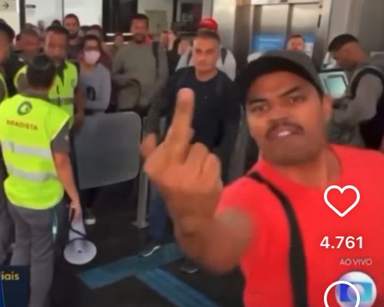 Baixaria: Em transmissão ao vivo, homem manda a Globo tomar no c* e âncora da emissora se descontrola: “vai você também”; VEJA VÍDEO