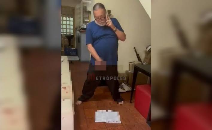 Famoso perito do caso PC Farias urina em Bíblia e ameaça a ex-mulher; VEJA VÍDEO