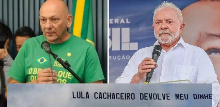 Lula perde ação contra Luciano Hang por faixa de “cachaceiro”