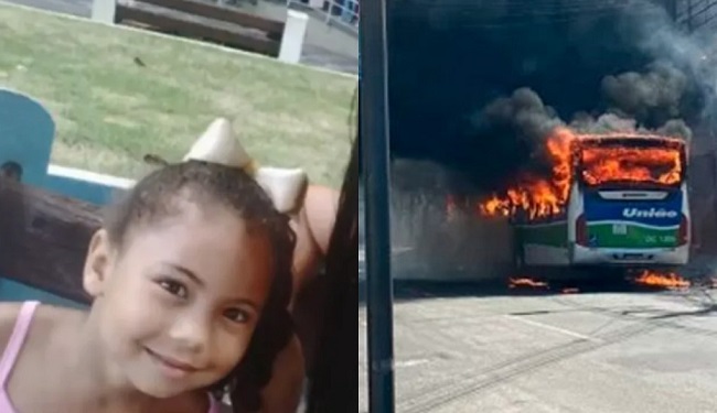 Morre criança que estava no ônibus incendiado no Rio de Janeiro