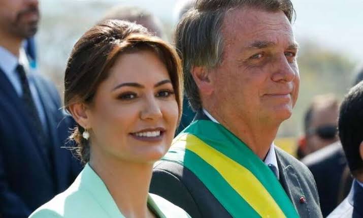 Bolsonaro se impressiona com desenvoltura política de Michelle