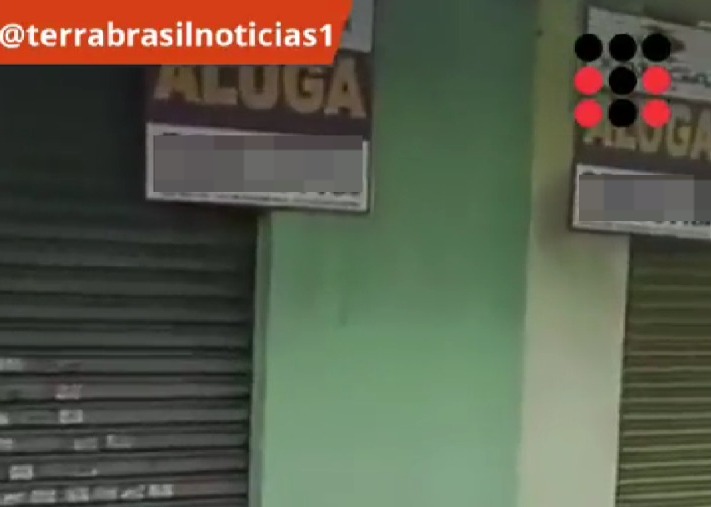 Em vídeo que circula nas redes, homem mostra quantidade de lojas fechadas e impressiona internautas: “comércio está acabando”; ASSISTA