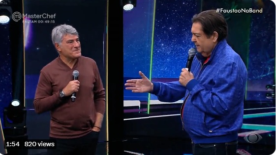 Faustão entrega bastidor da demissão de Cléber Machado da Globo
