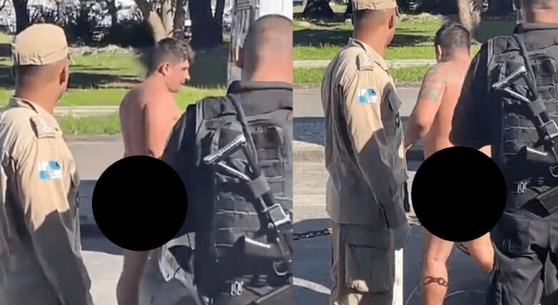 Homem para o trânsito no RJ após enfiar marcha no próprio ânus e objeto quebrar; VEJA VÍDEOS