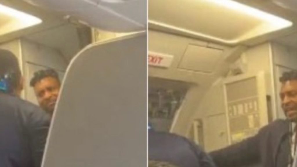 Passageiro senta no lugar de outra pessoa, xinga comissária e é expulso de voo; VEJA VÍDEO