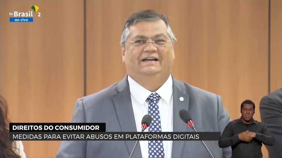URGENTE: Flávio Dino diz que irá proibir Google de exibir mensagem sobre a PL da censura; VEJA VÍDEO