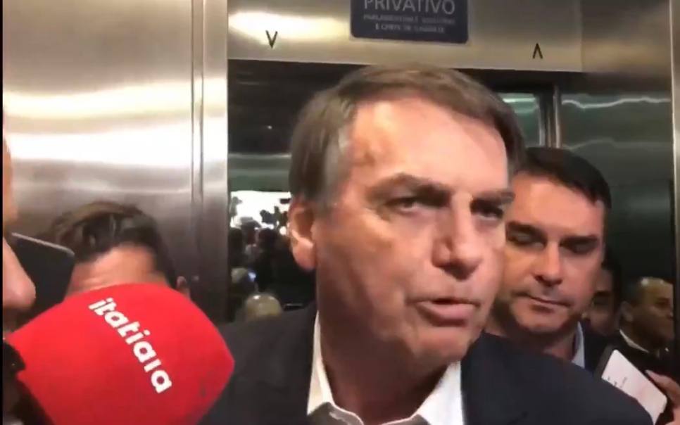 Urgente: Bolsonaro acaba de falar com a imprensa no Senado Federal; Veja Vídeo