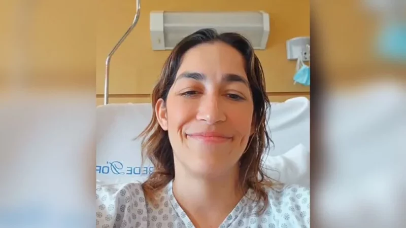 Vídeo: Daniele Hypolito comemora alta depois de um mês internada