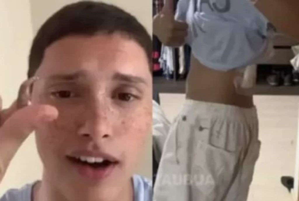 Vídeo: jovem acorda com bala perdida nas costas e história viraliza 