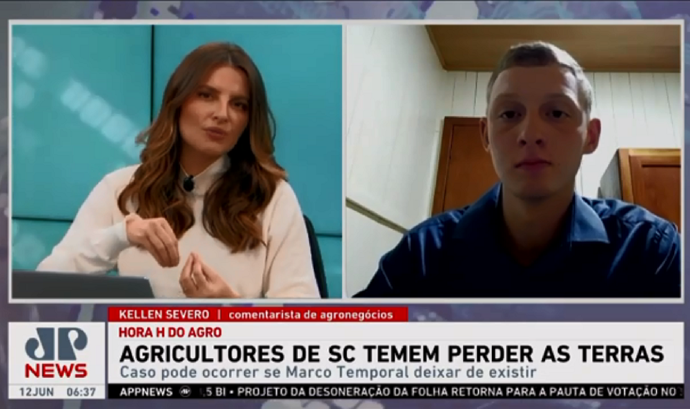 Agricultores de Santa Catarina temem perder as terras se Marco Temporal deixar de existir 