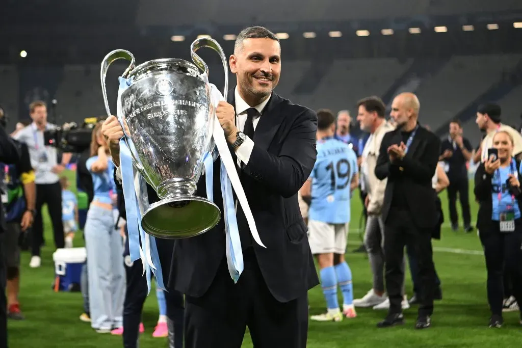 Presidente do Man City. (Photo by Shaun Botterill/Getty Images)