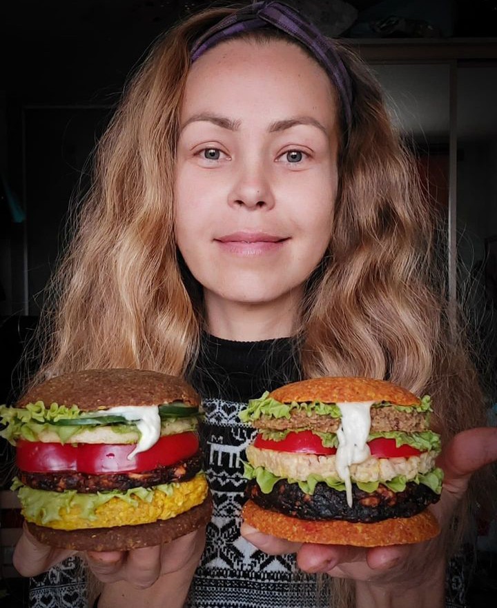 vegana morre fome