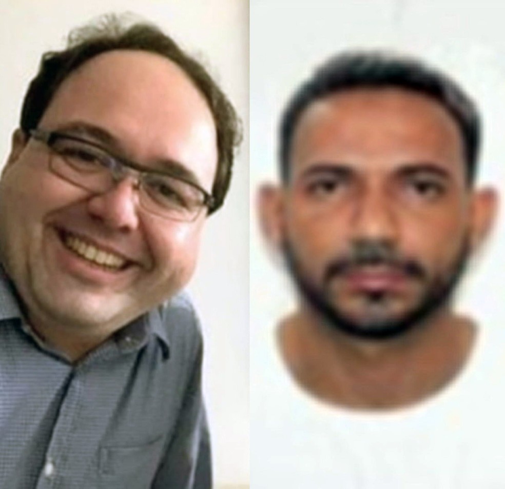 Cláudio Rodrigues de Oliveira Bastos e Yoran Tairik Guimarães Costa — Foto: Reprodução/TV Globo
