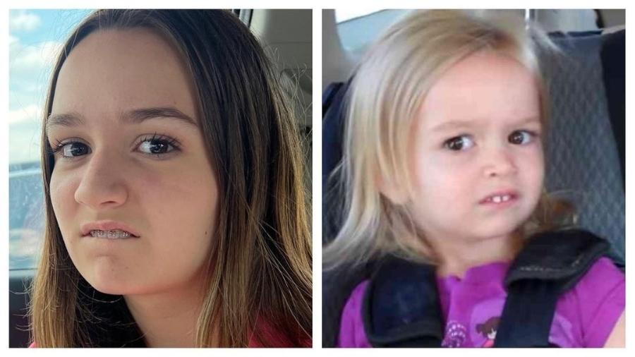 Chloe refaz meme que viralizou dez anos atrás