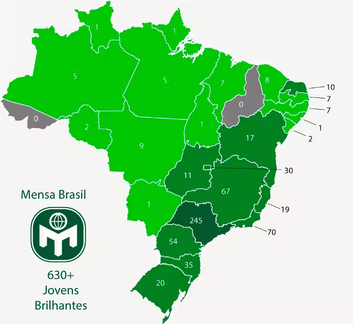 São pessoas que demonstram aptidões muito acima da média.