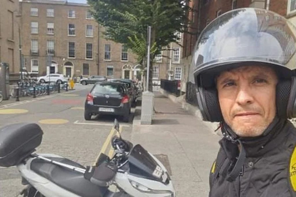 Brasileiro Irlanda | De acordo com a imprensa local, Caio Benício impediu que a tragédia fosse ainda maior | Foto: Reprodução/Twitter X/@karinamichelin