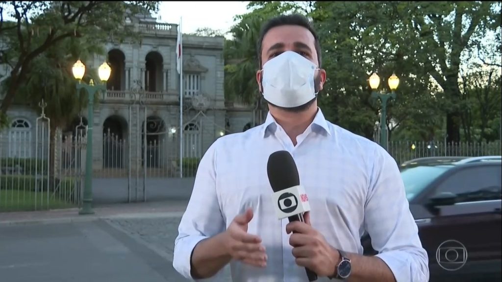Foto do jornalista Gabriel Senna, ex-repórter da Globo