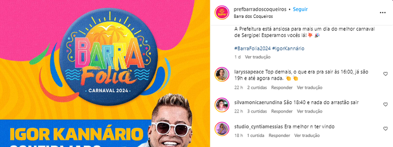 Igor Kannário é agredido por público após show começar com mais de 3 horas de atraso; veja