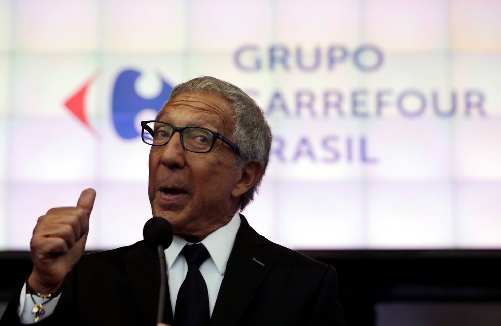 Abílio Diniz em foto de 2018 — Foto: Reuters/Paulo Whitaker