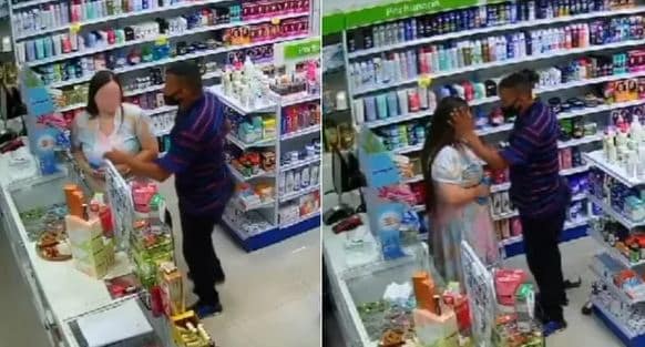 Foto: Câmera de segurança/Reprodução