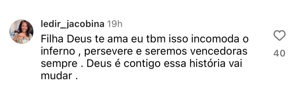 Mãe de Gracyanne se manifesta sobre término da filha com Belo: 'Vai mudar' — Foto: Instagram