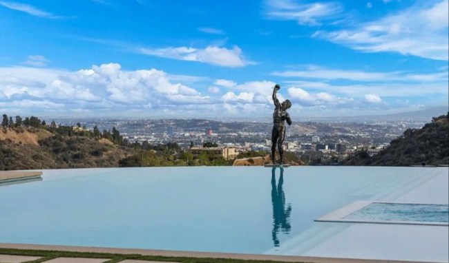 Piscina de Stallone -
