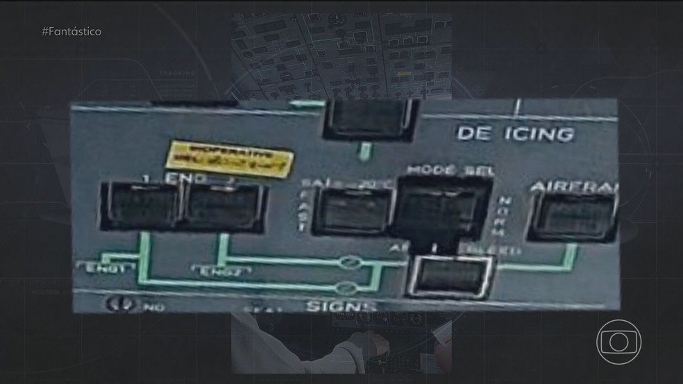 Foto de julho de 2023, do mesmo avião da Voepass que caiu mostra a inscrição