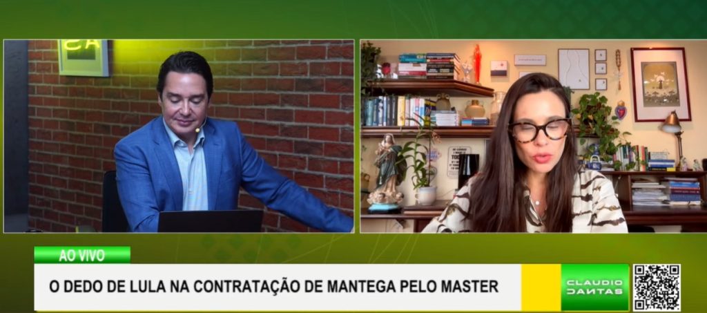 “Banco Master explodiu no governo do PT”, diz Cláudio Dantas