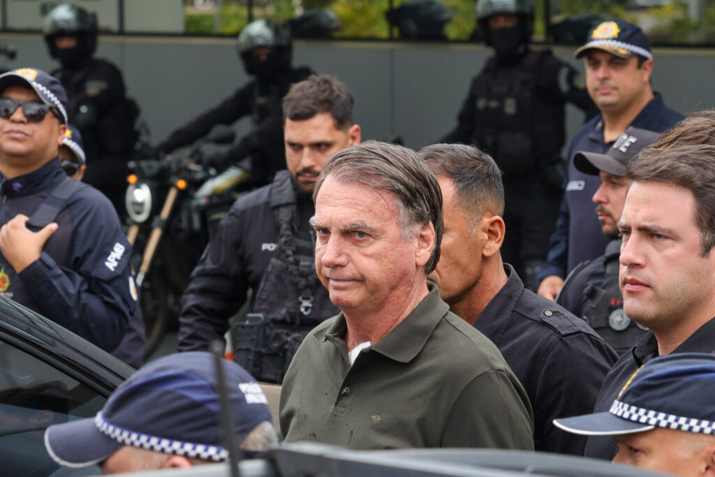 Bolsonaro está preso desde 22 de novembro