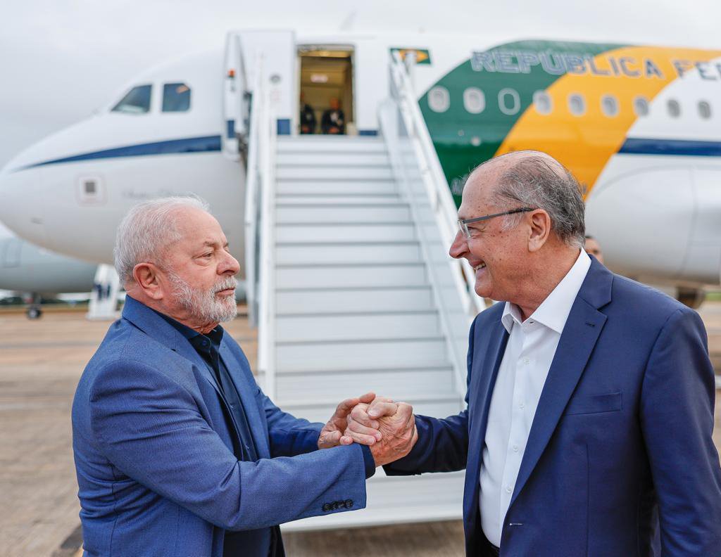 Lula e Alckmin