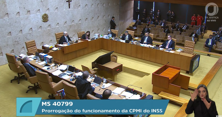Urgente: STF forma maioria para enterrar CPMI do INSS