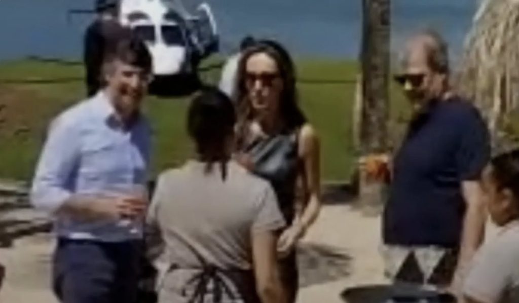 Dias Toffoli recebe André Esteves no resort Tayayá