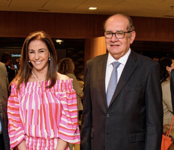 Gilmar Mendes e Morgana Richa