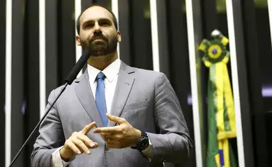 DPU - Eduardo Bolsonaro escapa de cassação no Conselho de Ética, mas ainda enfrenta três processos que podem levar à perda do mandato. Saiba os detalhes das investigações Foto: Marcelo Camargo/Agência Brasil