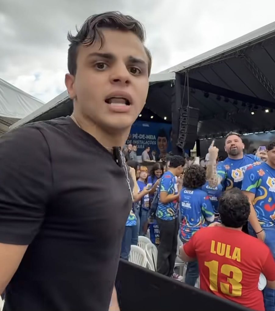 CE: Influencer é detido pela PF após chamar Lula de "ladrão"