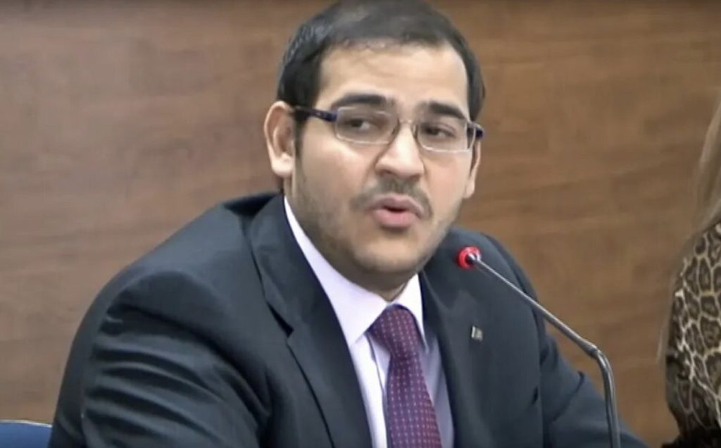 O advogado geral da União, Jorge Messias, indicado por Lula para uma vaga no Supremo Tribunal Federal, esteve nesta terça (2), no gabinete do senador Mecias de Jesús, do Republicanos de Roraima.