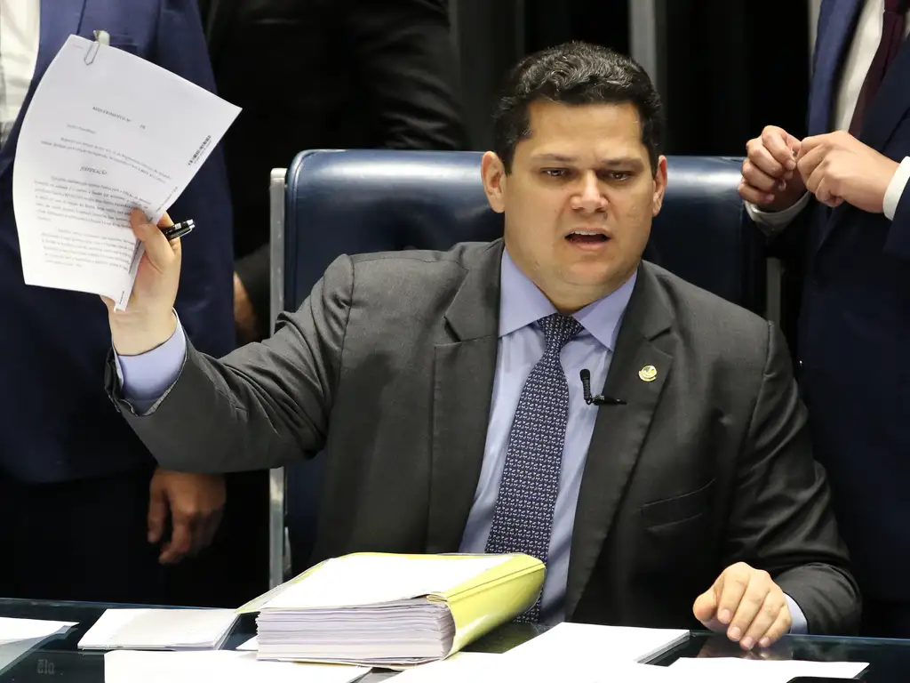 Davi Alcolumbre, presidente do Senado. Foto: Agência Brasil