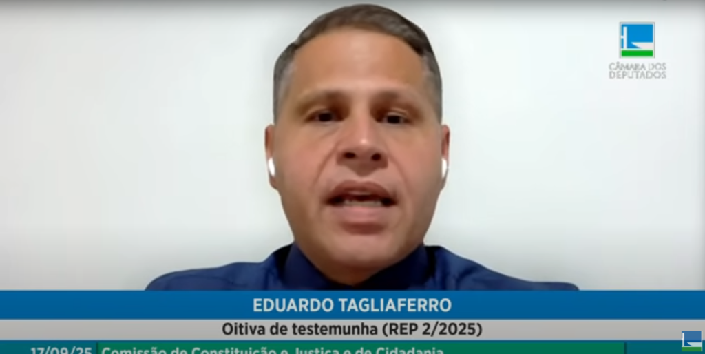 Justiça de Catanzaro impõe “obbligo di dimora” a Tagliaferro, proíbe expatriação e retém passaporte; defesa relata condução e notificação na Itália.