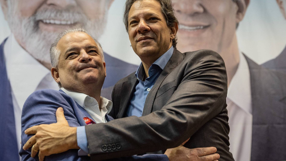 Fernando Haddad e Márcio França - Imagem: Reprodução