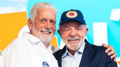Lula e Jaques Wagner