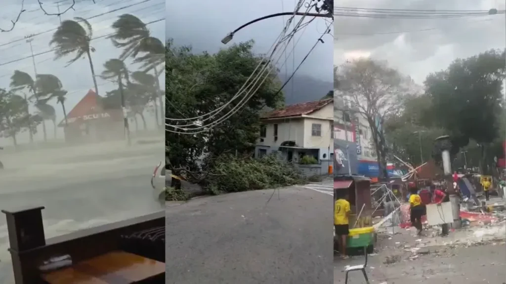 Ventos fortes deixam cinco mortos em São Paulo e no Rio de Janeiro