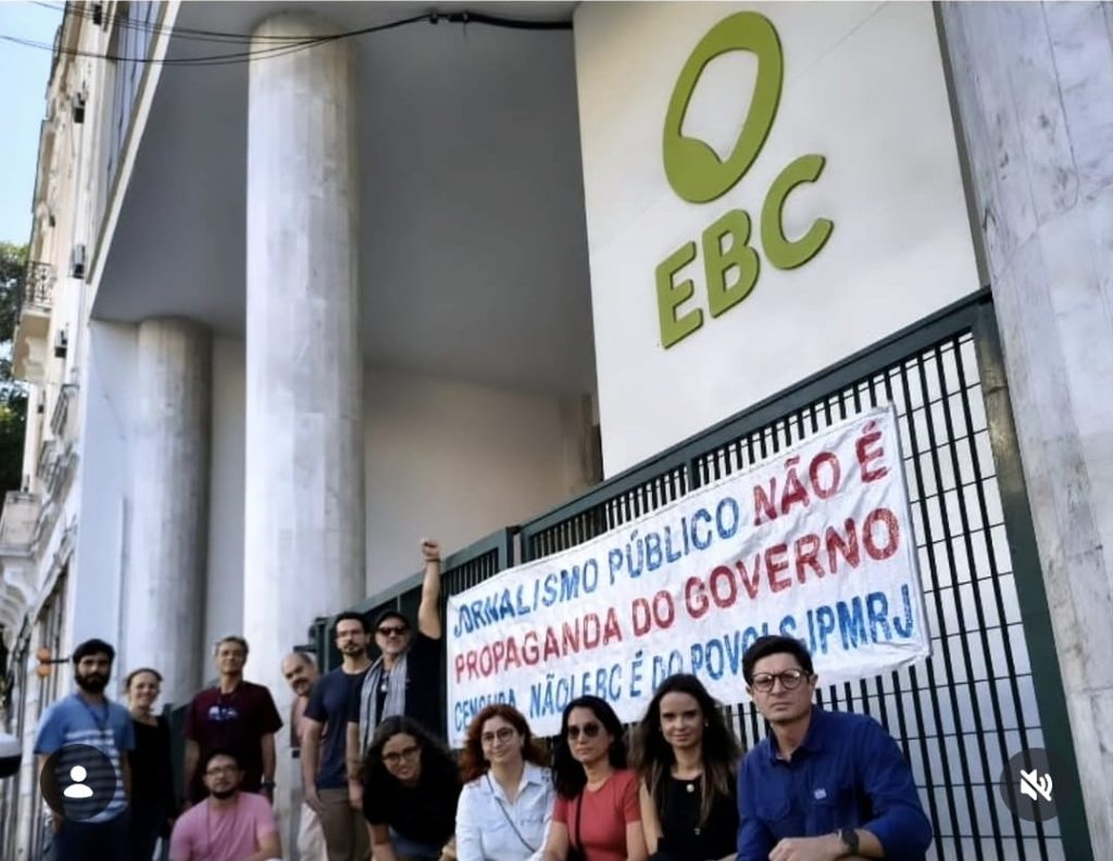 Foto: Foto: Reprodução/Instagram/Fenaj, Jornalistas DF e Valoriza EBC