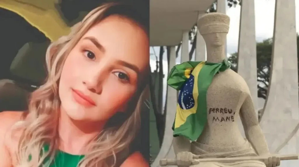 “Débora do Batom” pede ao STF liberação para depor na Câmara foto: Agência Brasil
