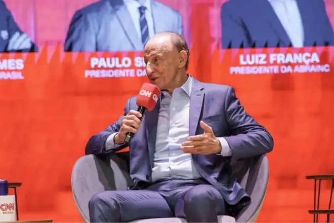 O presidente da Fiesp, Paulo Skaf • Agência Atacama