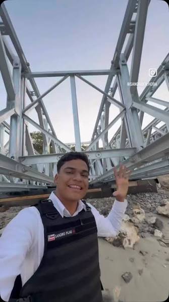 Sandro Filho questiona início de obras em Ponte Salvador-Itaparica Foto: Reprodução
