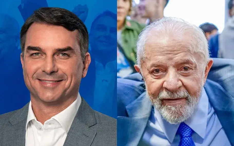 Futura: Flávio tem 50% das intenções de voto no 2º turno; Lula tem 46,6%